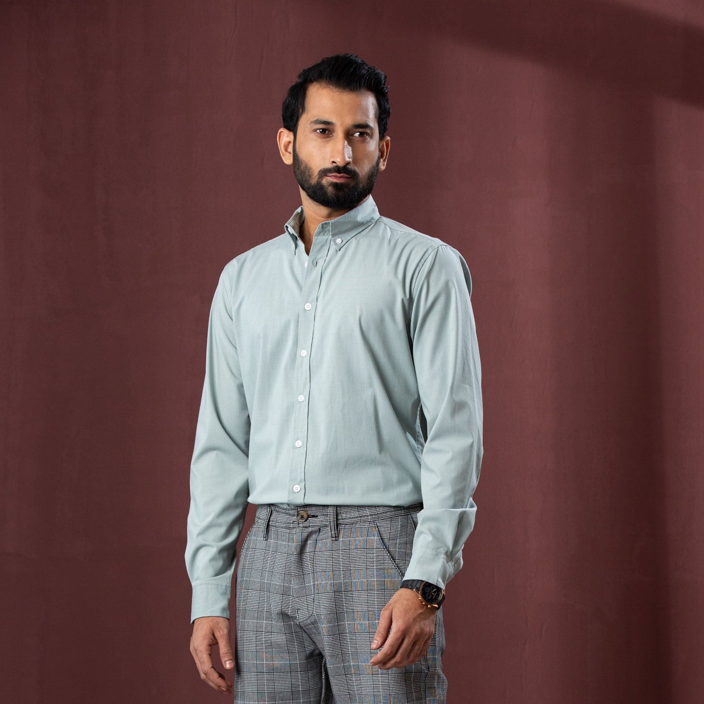 Men’s Pastel Cotton Shirt