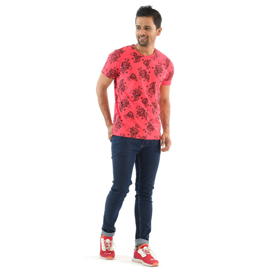 Mens T-Shirt- Red 1