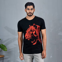 Load image into Gallery viewer, Men&#39;s Black Print T-Shirt
