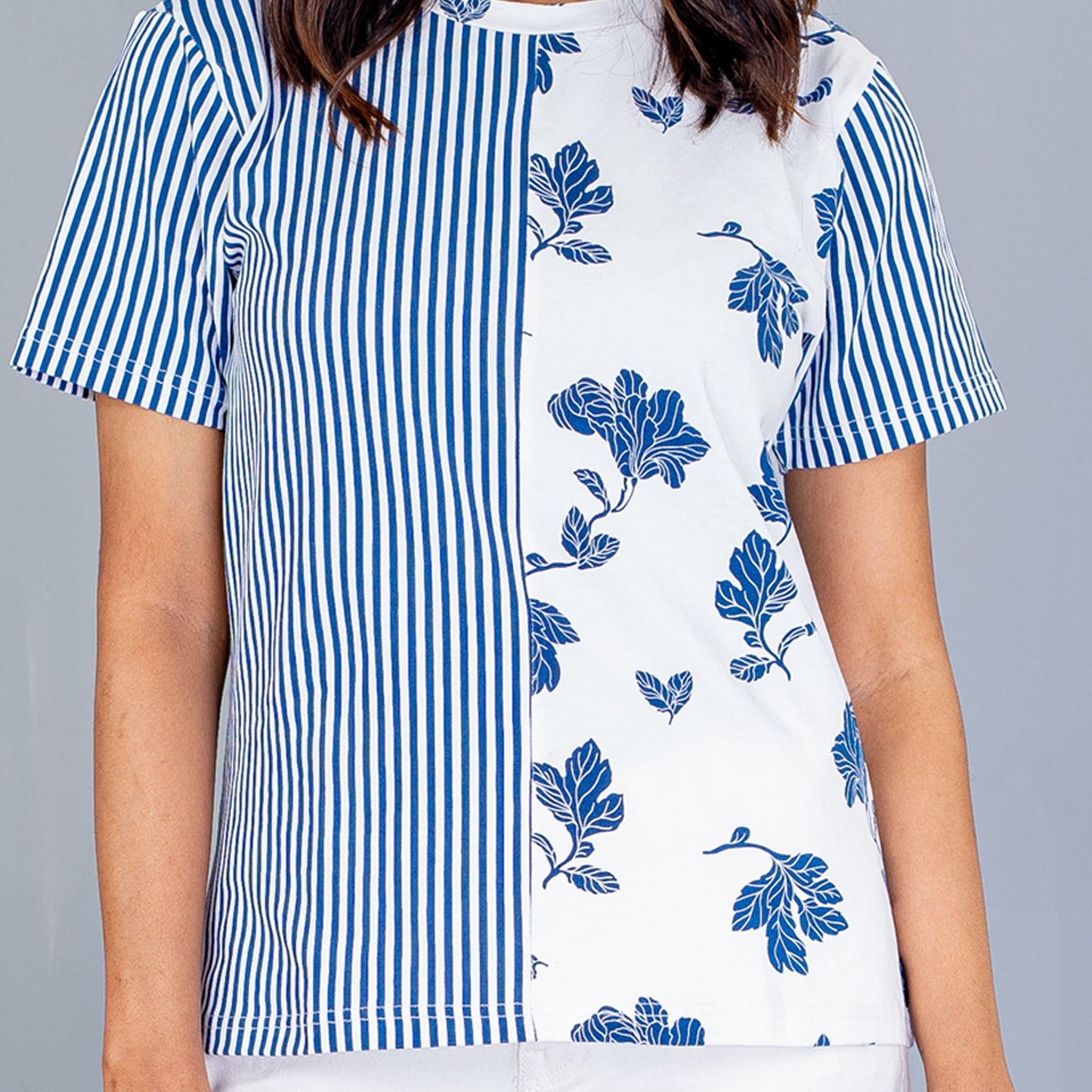 Ladies T-Shirt- White Aop