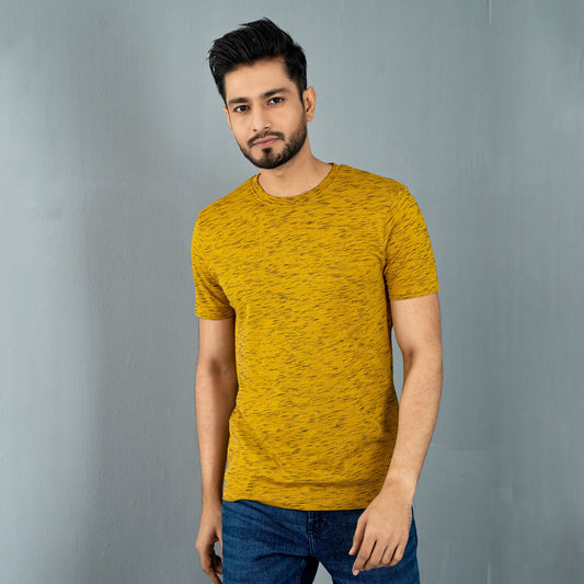 Mens T-Shirt- Mustard