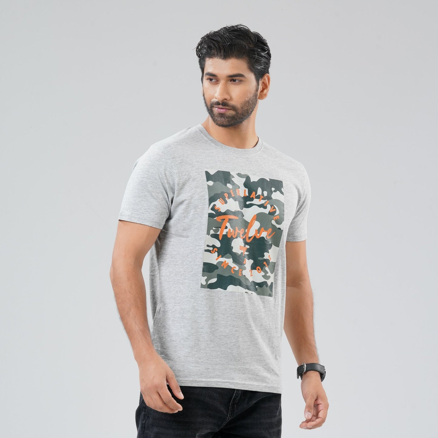 Mens T- Shirt Grey