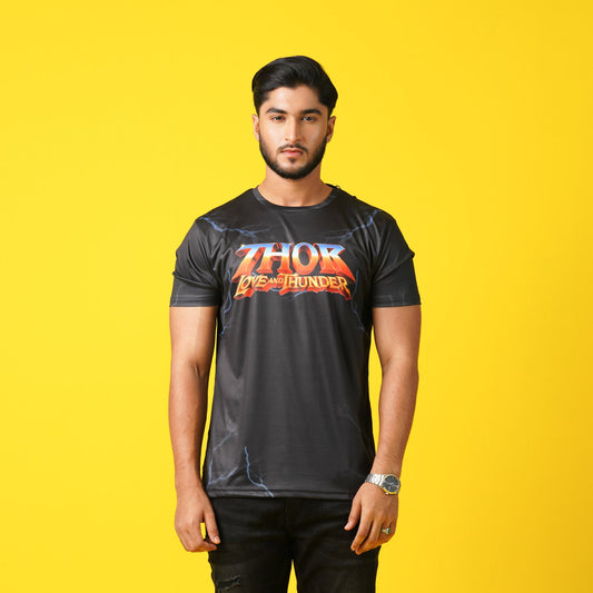 Mens Black T-shirt