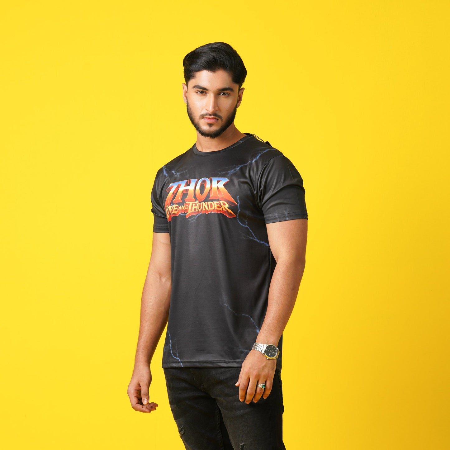 Mens Black T-shirt