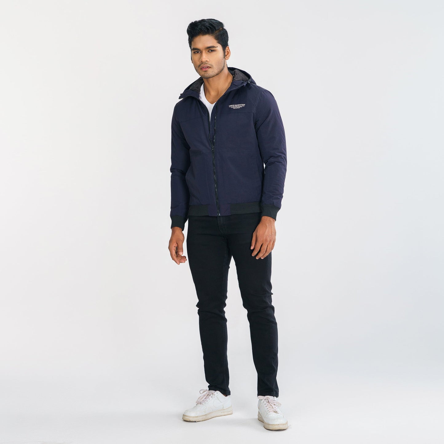 MENS WINDBREAKER-NAVY