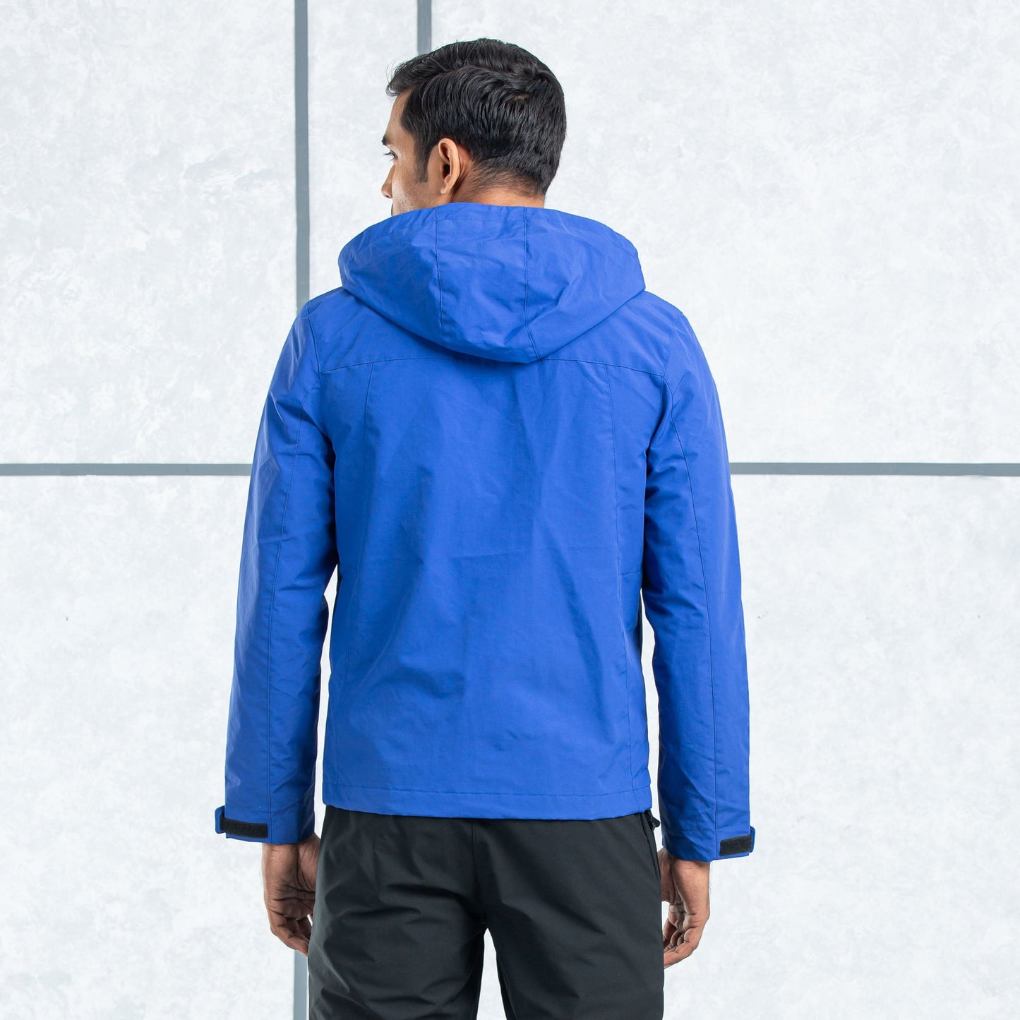 Mens Windbreaker-Blue