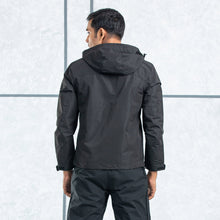 Load image into Gallery viewer, MENS WINDBREAKER-BLACK
