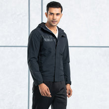 Load image into Gallery viewer, MENS WINDBREAKER- BLACK
