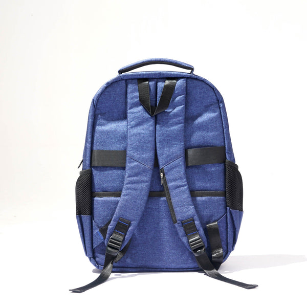 Blue Water-Resistant Backpack