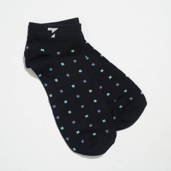 Blue Cotton Socks