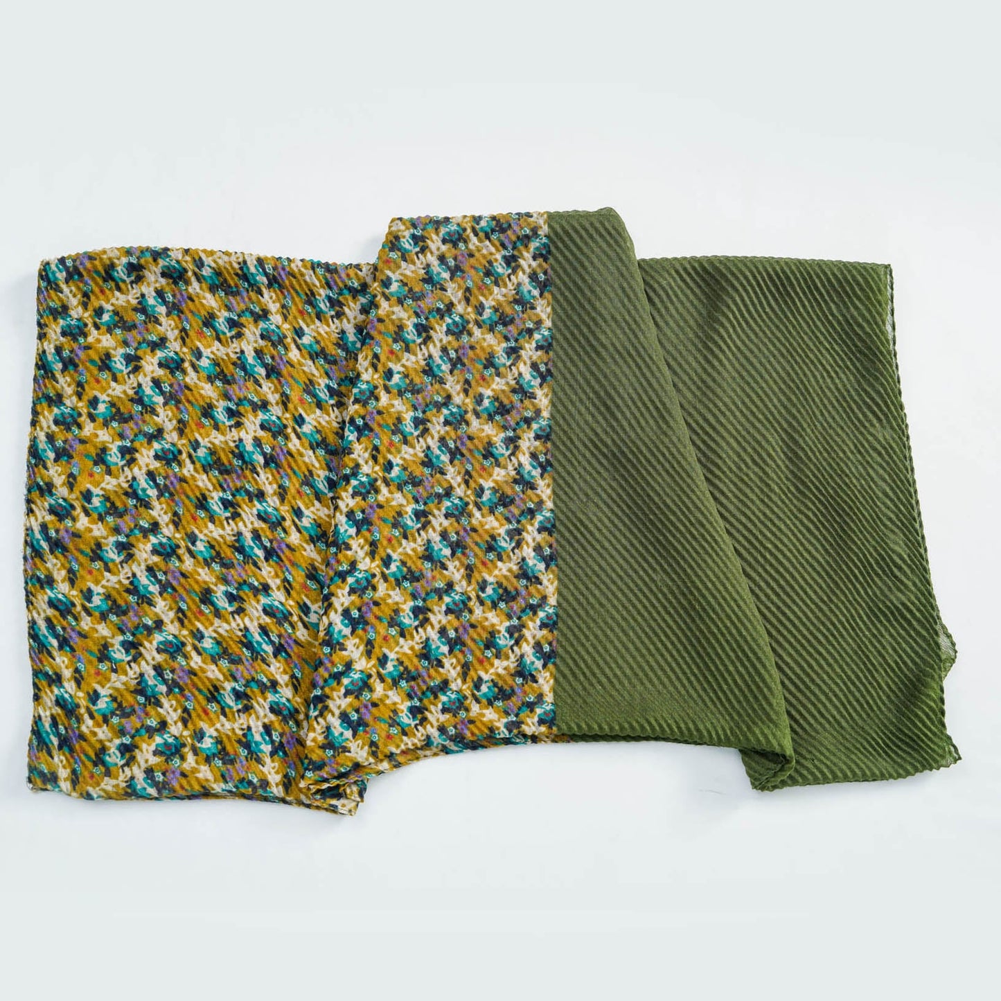 Womens Multicolor Scarf
