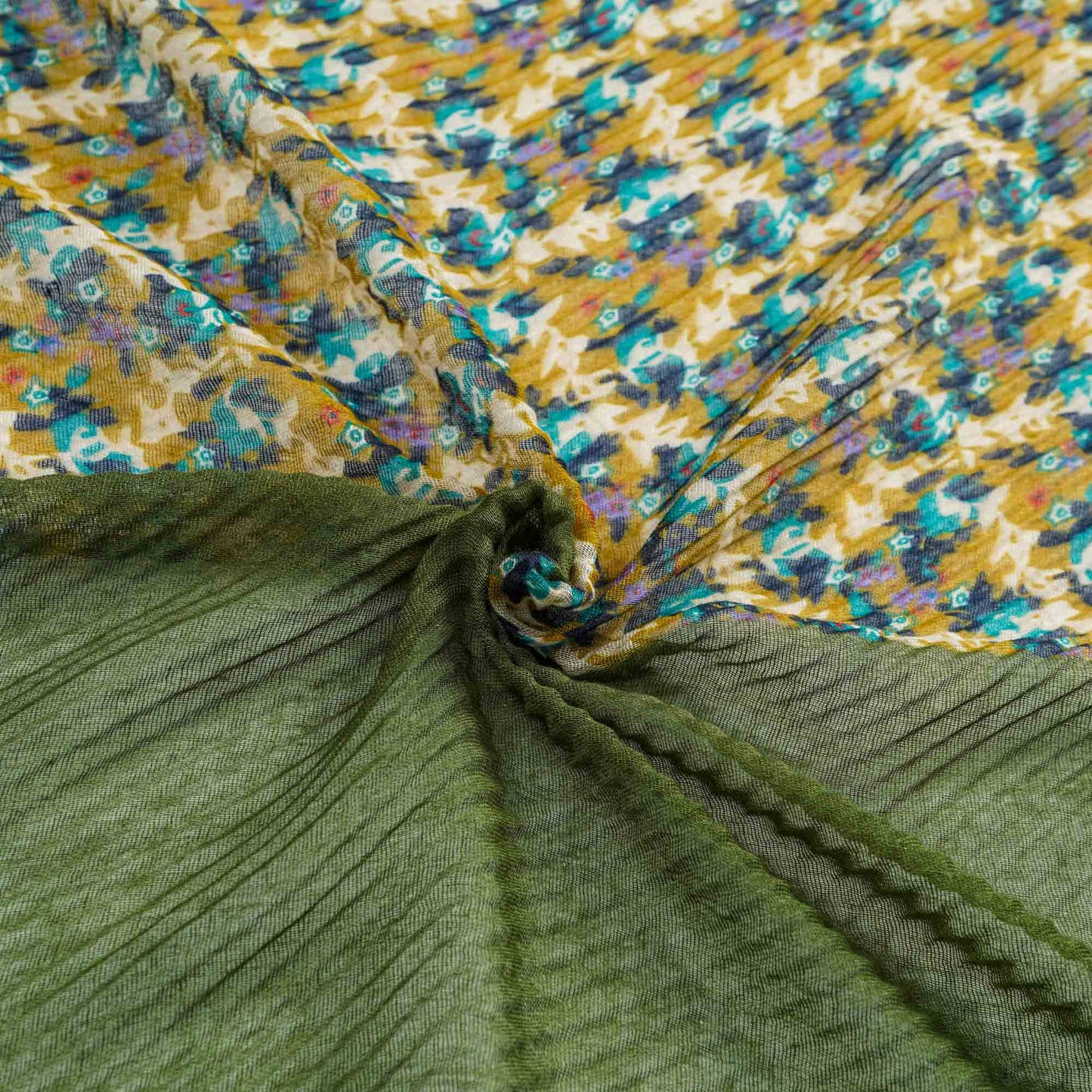 Womens Multicolor Scarf