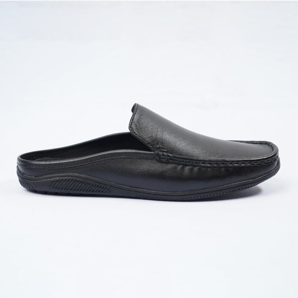 Men’s Black Leather Loafers