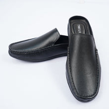 Load image into Gallery viewer, Men’s Black Leather Loafers
