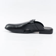 Load image into Gallery viewer, MENS HALF SHOE-BLACK
