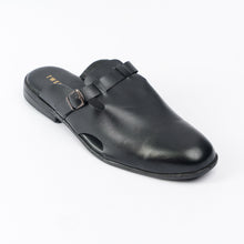 Load image into Gallery viewer, MENS HALF SHOE-BLACK
