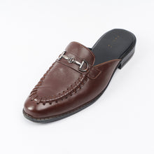 Load image into Gallery viewer, MENS HALF SHOE- COFFEE
