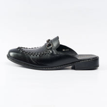 Load image into Gallery viewer, MENS HALF SHOE- BLACK
