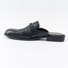 Load image into Gallery viewer, MENS HALF SHOE- BLACK
