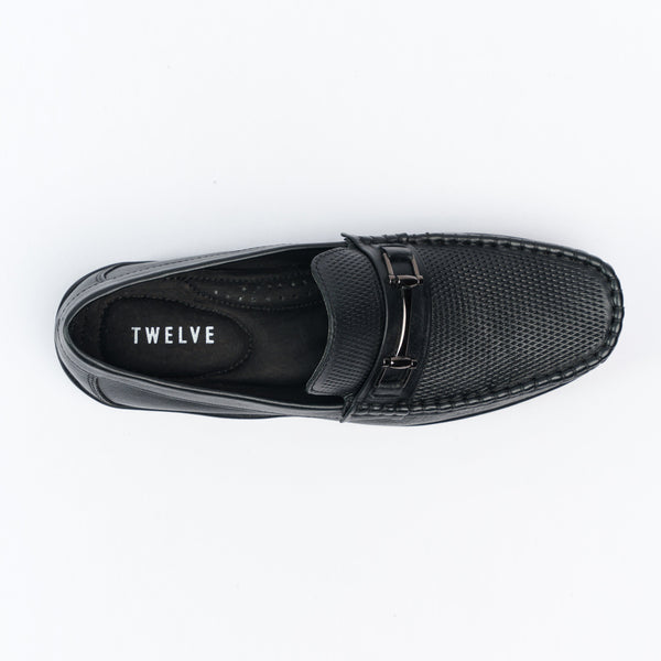 MENS MOCCASSINE- BLACK