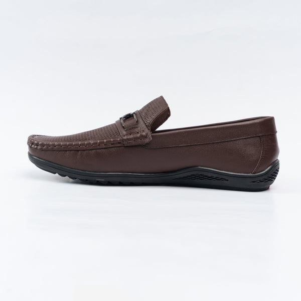 MENS MOCCASSINE- DARK BROWN