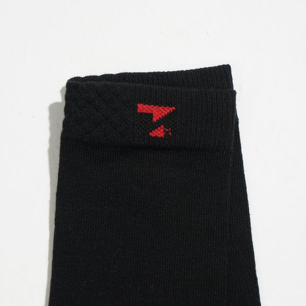 Black Cotton Socks