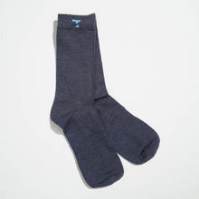 Load image into Gallery viewer, Blue Cotton Socks
