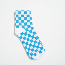 Load image into Gallery viewer, Blue Cotton Socks
