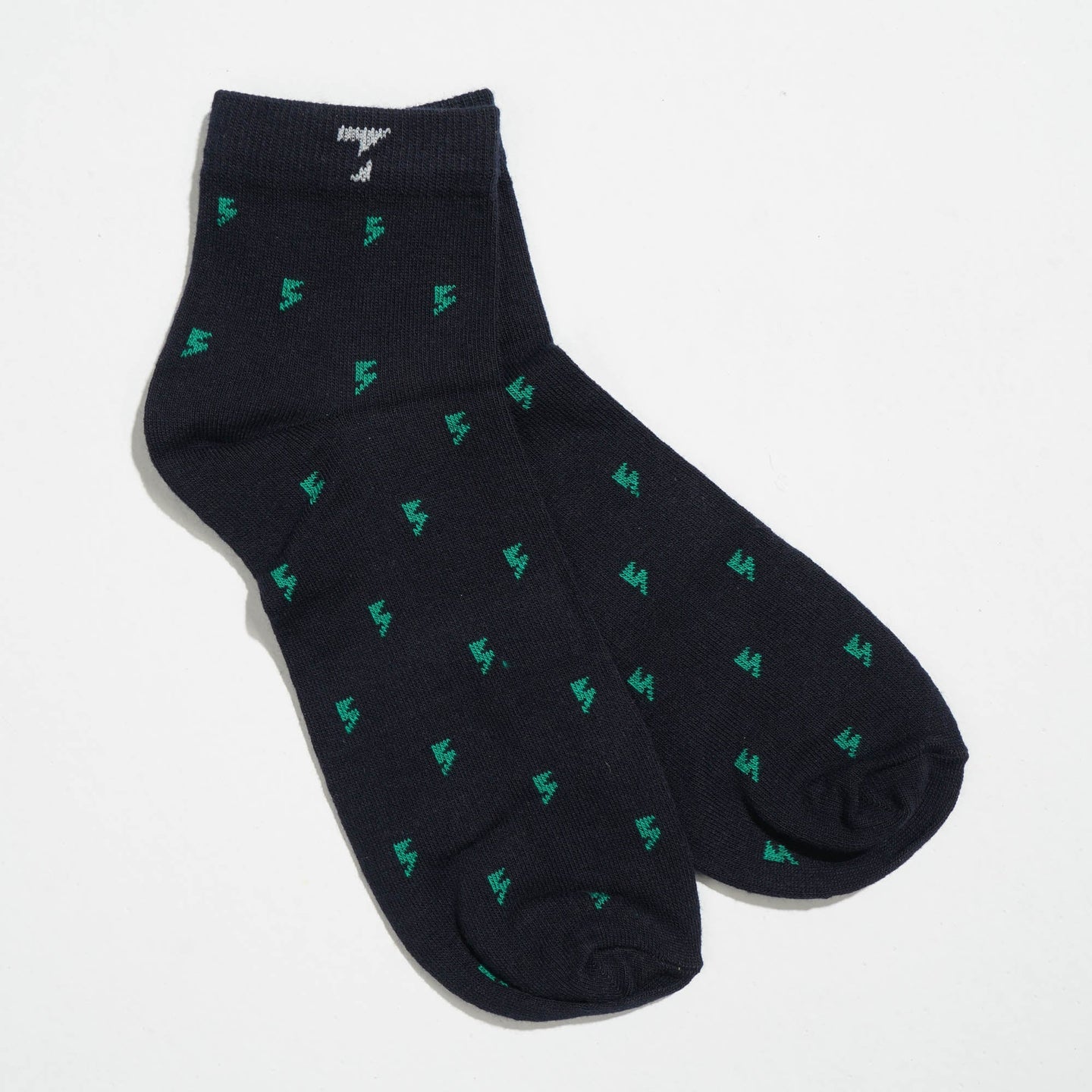 Navy Cotton Socks