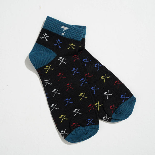 Black Cotton Socks