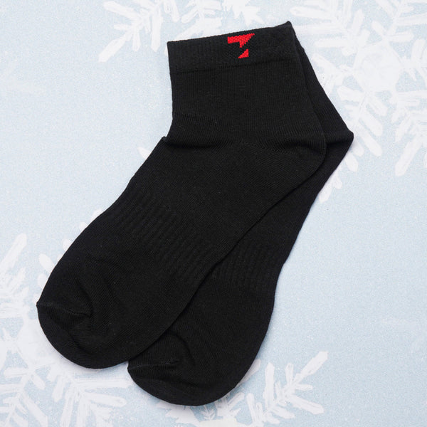 Black Cotton Socks