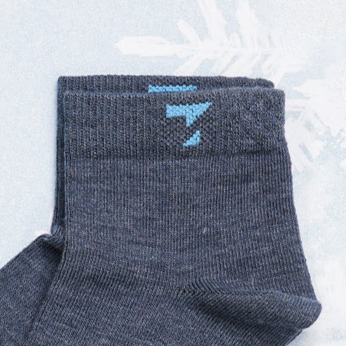 Blue Cotton Socks