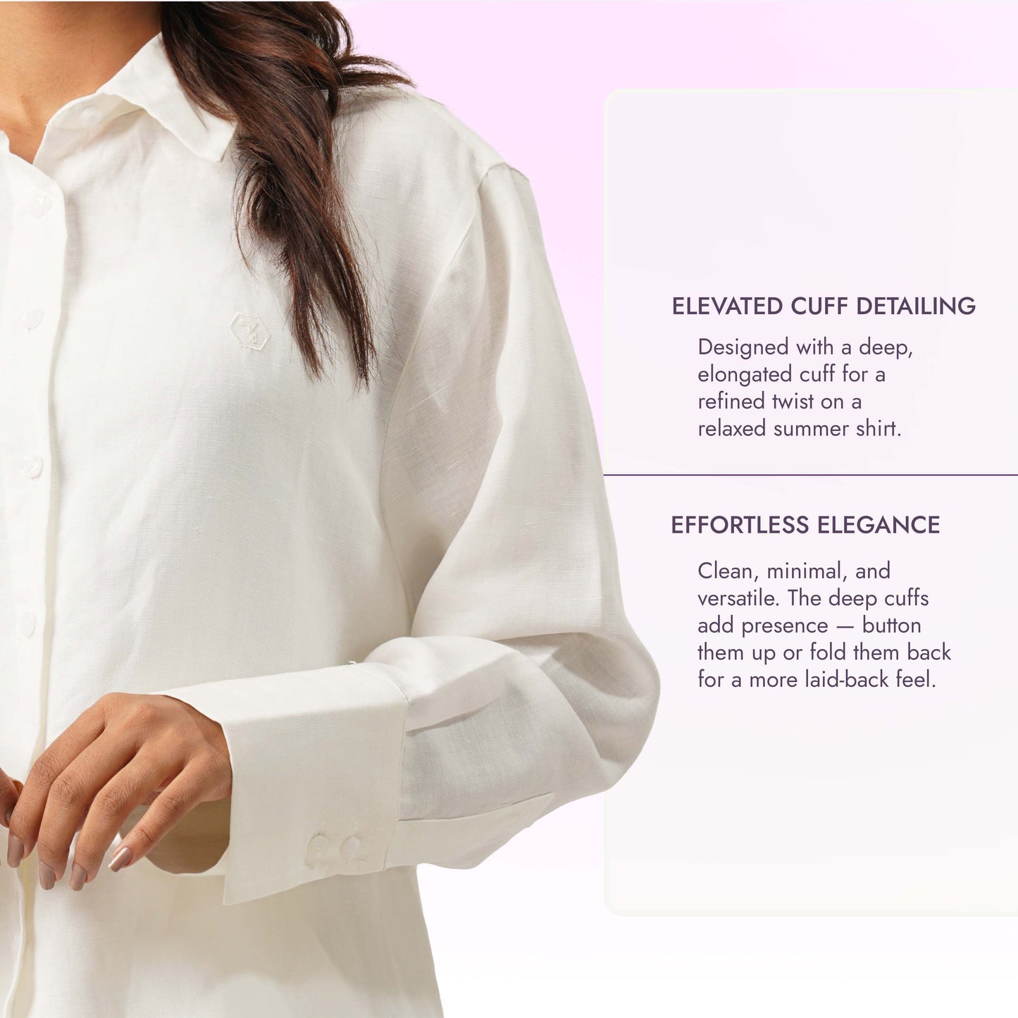 Womens Off White Shirt