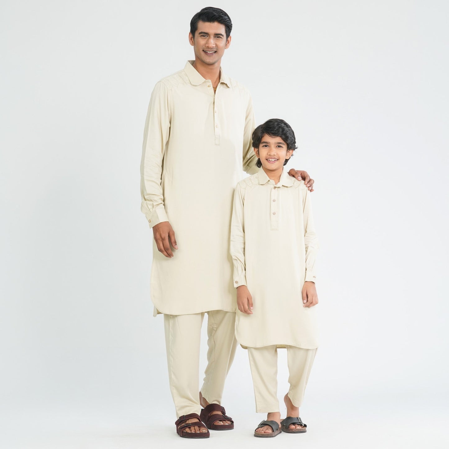 Boy's Viscose Embroidered Kabli