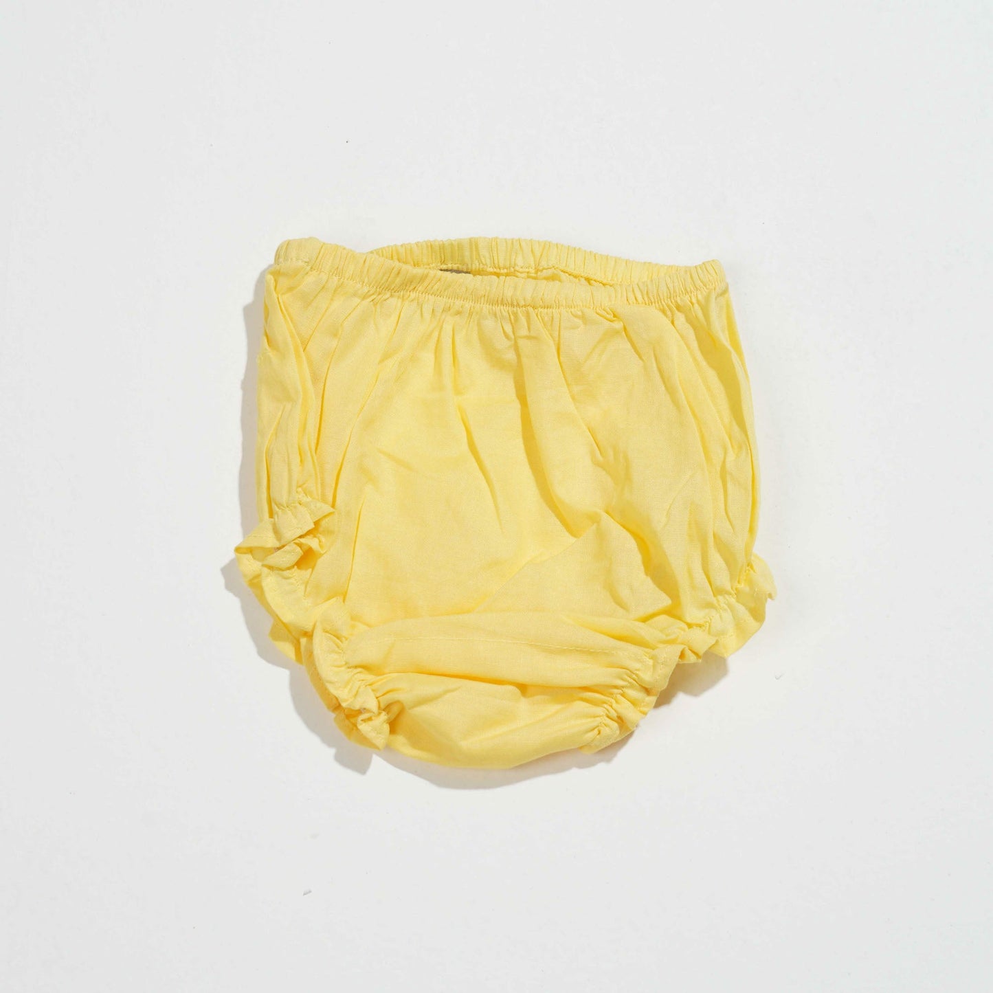 NEW BORN GIRLS FROCK-YELLOW 1
