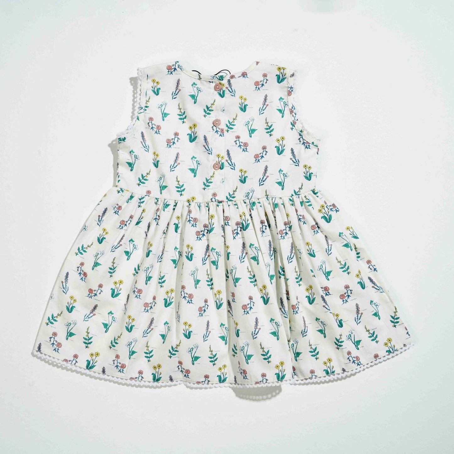 NEW BORN GIRLS FROCK - WHITE AO