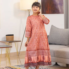 Load image into Gallery viewer, GIRLS GOWN-MELON
