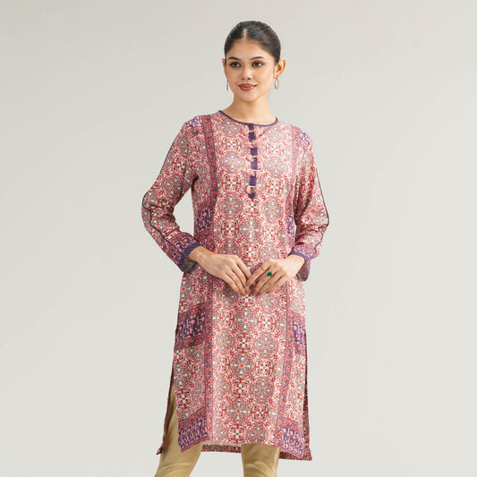 Womens Multicolor Kurti