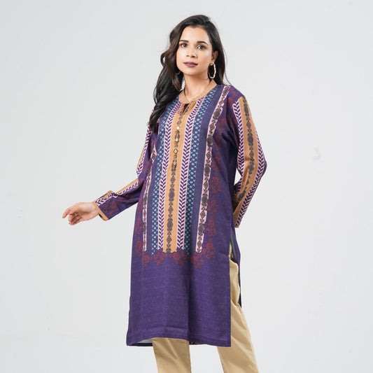 Women Blended Silk Kurti