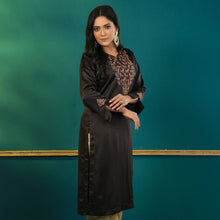 Load image into Gallery viewer, ETHNIC HIGH RANGE KURTI-BLACK
