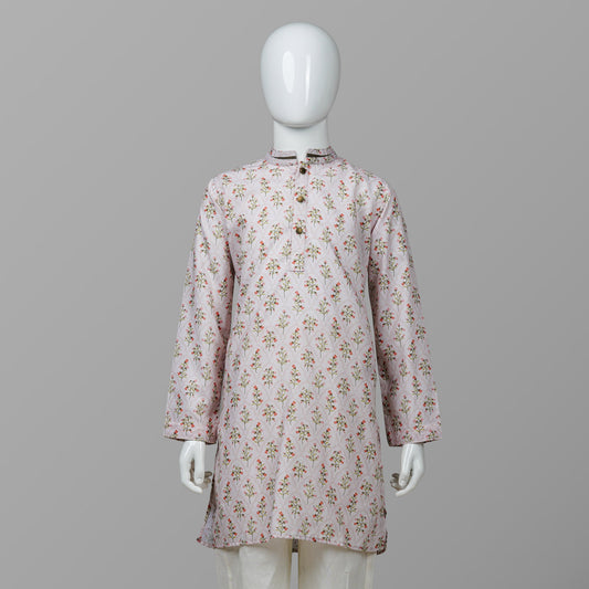 Boys Off White Panjabi