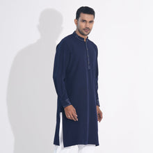 Load image into Gallery viewer, Men Navy Panjabi
