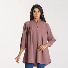 Load image into Gallery viewer, Women&#39;s Mauve Workwear Top
