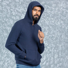 Load image into Gallery viewer, MENS HOODIE- NAVY
