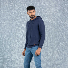 Load image into Gallery viewer, MENS HOODIE- NAVY
