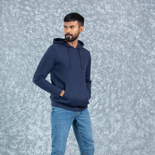 Load image into Gallery viewer, MENS HOODIE- NAVY
