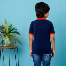 Load image into Gallery viewer, Boys Polo- Navy
