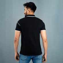 Load image into Gallery viewer, Men’s Black  Classic Polo
