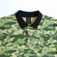 Load image into Gallery viewer, Men&#39;s Olive Print Polo
