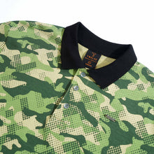 Load image into Gallery viewer, Men&#39;s Olive Print Polo
